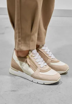 beige dl sport lage sneakers 6523