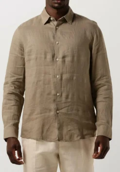beige drykorn casual overhemd ramis 126106