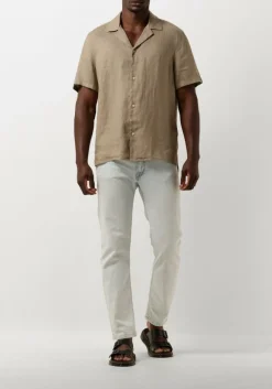 beige drykorn casual overhemd bijan_2 126004