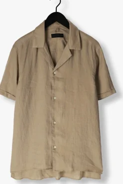 beige drykorn casual overhemd bijan_2 126004