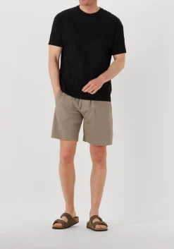 beige drykorn korte broek brikko 522160