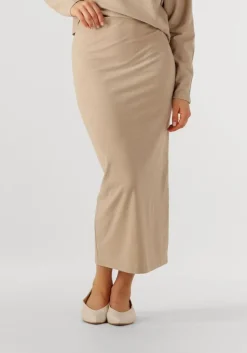 beige drykorn maxirok vonica