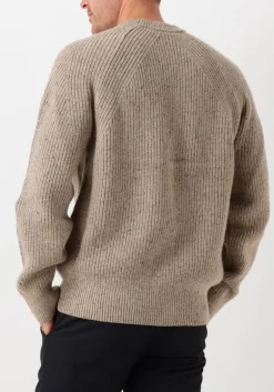 beige drykorn trui rippley
