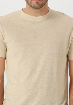 beige drykorn t-shirt raphael 520217