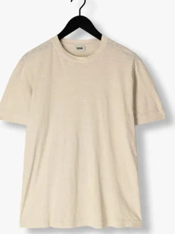 beige drykorn t-shirt raphael 520217