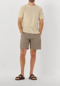 beige drykorn t-shirt raphael 520217