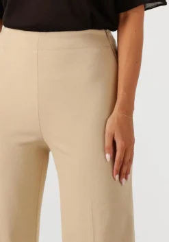 beige drykorn wijde broek before 136223