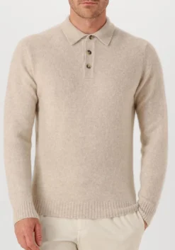 beige filippo de laurentiis trui polo ml