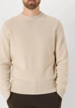 beige filippo de laurentiis trui g.collo ml lana cashmere