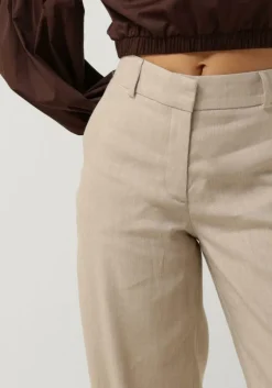 beige fiveunits wijde broek dena