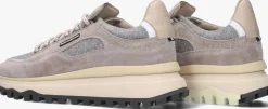 beige floris van bommel lage sneakers sfm-10248 de gripper