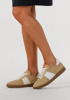 beige fred de la bretoniere lage sneakers zazza ella