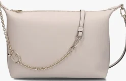 beige furla schoudertas vitello sidney