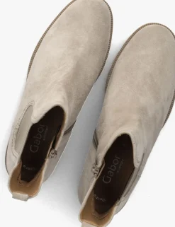 beige gabor chelsea boots 051