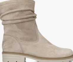 beige gabor enkelboots 655