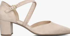 beige gabor pumps 343