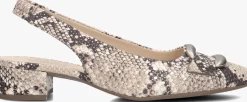 beige gabor slingbacks 521