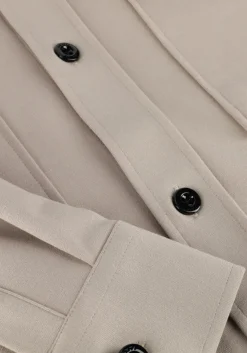 beige genti overshirt midtown relaxed fit