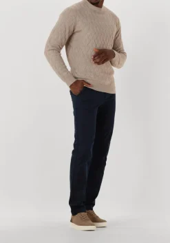 beige gentiluomo trui round ls