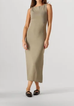 beige gestuz maxi jurk gzbriana dress