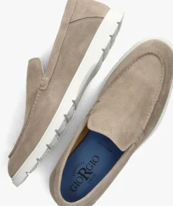 beige giorgio loafers 49301