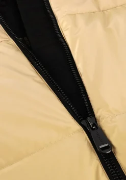 beige goldbergh gewatteerde jas sion jacket