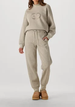 beige goldbergh joggingbroek glimpse sweatpant