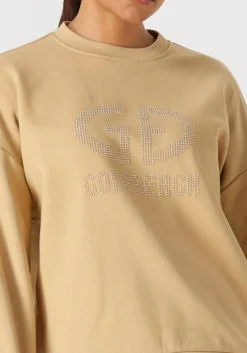 beige goldbergh sweater alessandra crew neck sweater