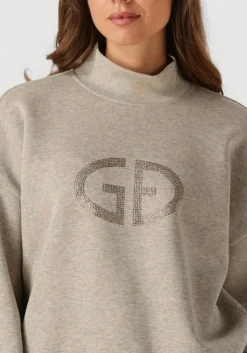 beige goldbergh sweater sizzle turtle neck sweater