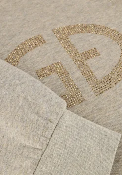 beige goldbergh sweater sizzle turtle neck sweater