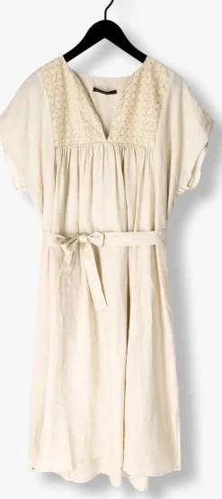 beige greek archaic kori maxi jurk 430825