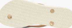 beige havaianas teenslippers slim animals