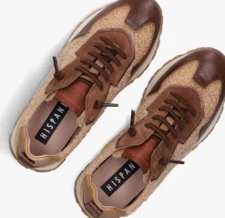 beige hispanitas lage sneakers hi254209