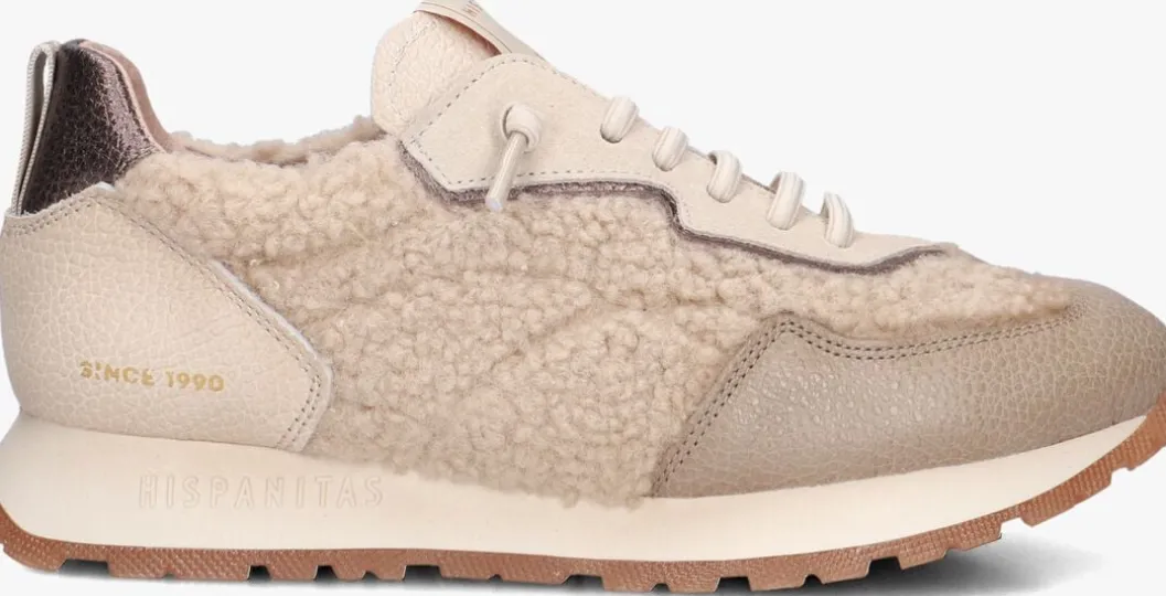 beige hispanitas lage sneakers hi254209