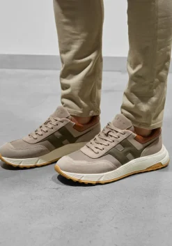 beige hogan lage sneakers hyperlight allac nuova