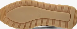 beige hogan lage sneakers h671 allacciato