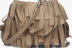 beige hogan schoudertas h01r hocket mini frange