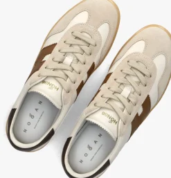 beige hogan sneakers hogan cool allacciato h