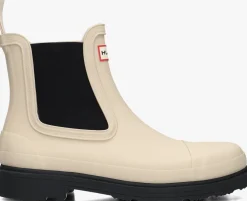 beige hunter regenlaarzen womens original chelsea