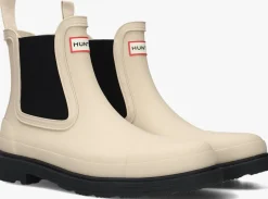 beige hunter regenlaarzen womens original chelsea
