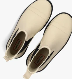 beige hunter regenlaarzen womens original chelsea