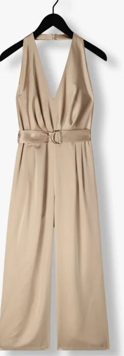 beige ibana jumpsuit olesia