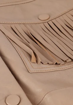 beige ibana mini jurk dexter