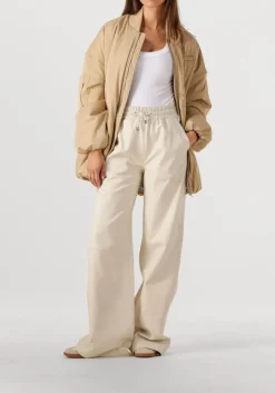 beige ibana wijde broek pippa