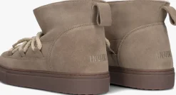 beige inuikii vachtlaarzen classic low