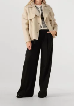 beige janice trenchcoats jean