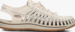 beige keen lage sneakers uneek canvas m