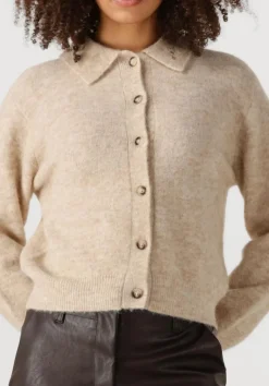 beige knit-ted vest danny