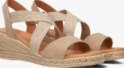 beige lina locchi sandalen 1110