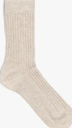 beige marcmarcs sokken cashmere